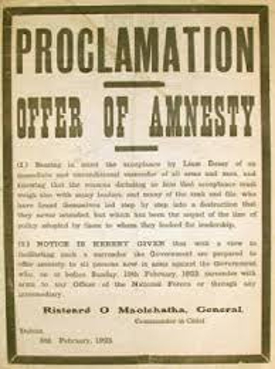 <p>In 1863, President Lincoln's proclamation set up a process for political reconstruction, creating state governments in the South so that Unionists were in charge rather than secessionists. It include a full presidential pardon for most Confederates who took an oath of allegiance to the Union and the U.S. Constitution, and accepted the emancipation of slaves. It also reestablished state governments as soon as at least 10 percent of the voters in the state took the loyalty oath. In practice, the proclamation meant that each Southern state would need to rewrite its state constitution to eliminate existence of slavery. (p. 292)</p>