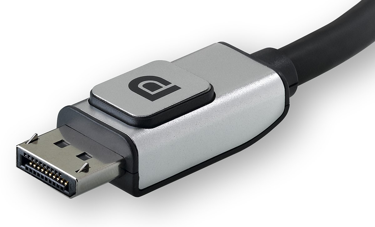 <p><span>A digital display interface primarily used for video, but also carrying audio, compatible with HDMI and DVI.</span></p>
