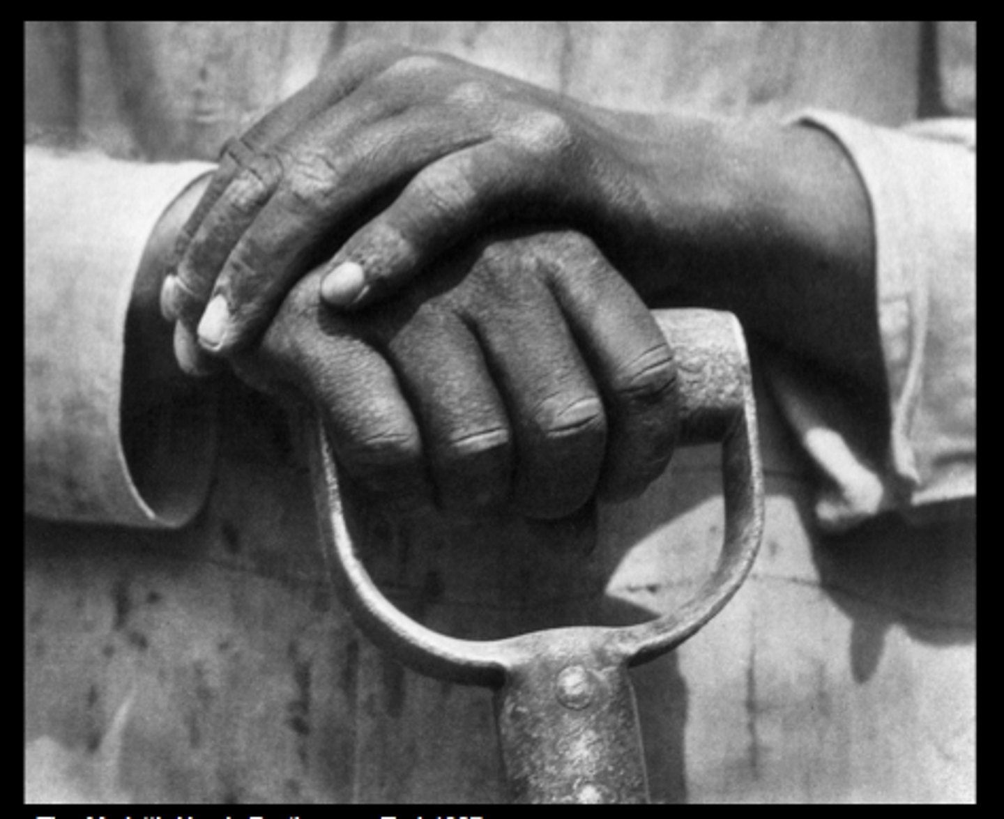 <p>Tina Modotti, worked in a textile factory - may have inspired future works, became interested in politics, learned photography from Weston, made political statements with photos, selected work shows agricultural laborer probably campesino, briefly pausing, poltiical issue: Mexican Revolution and Mexican laborers, Indigeneous, Modotti was arrested after assassination atttempt</p>