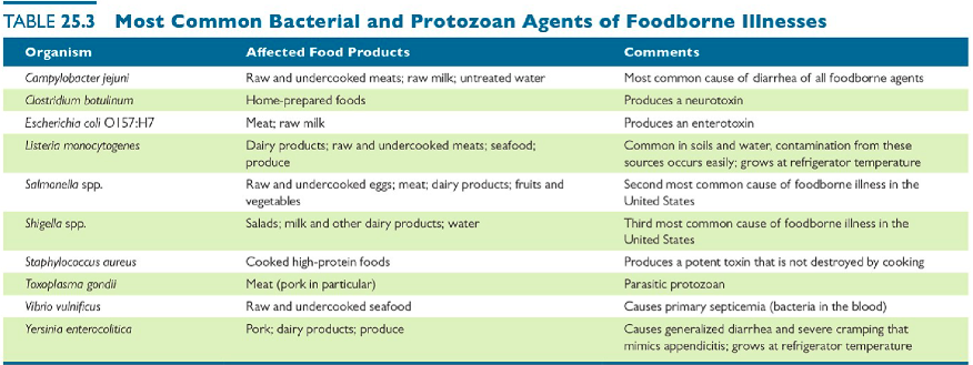 Top Germs Causing Illness 