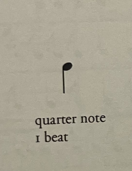 <p>Quarter note -1 beat</p>