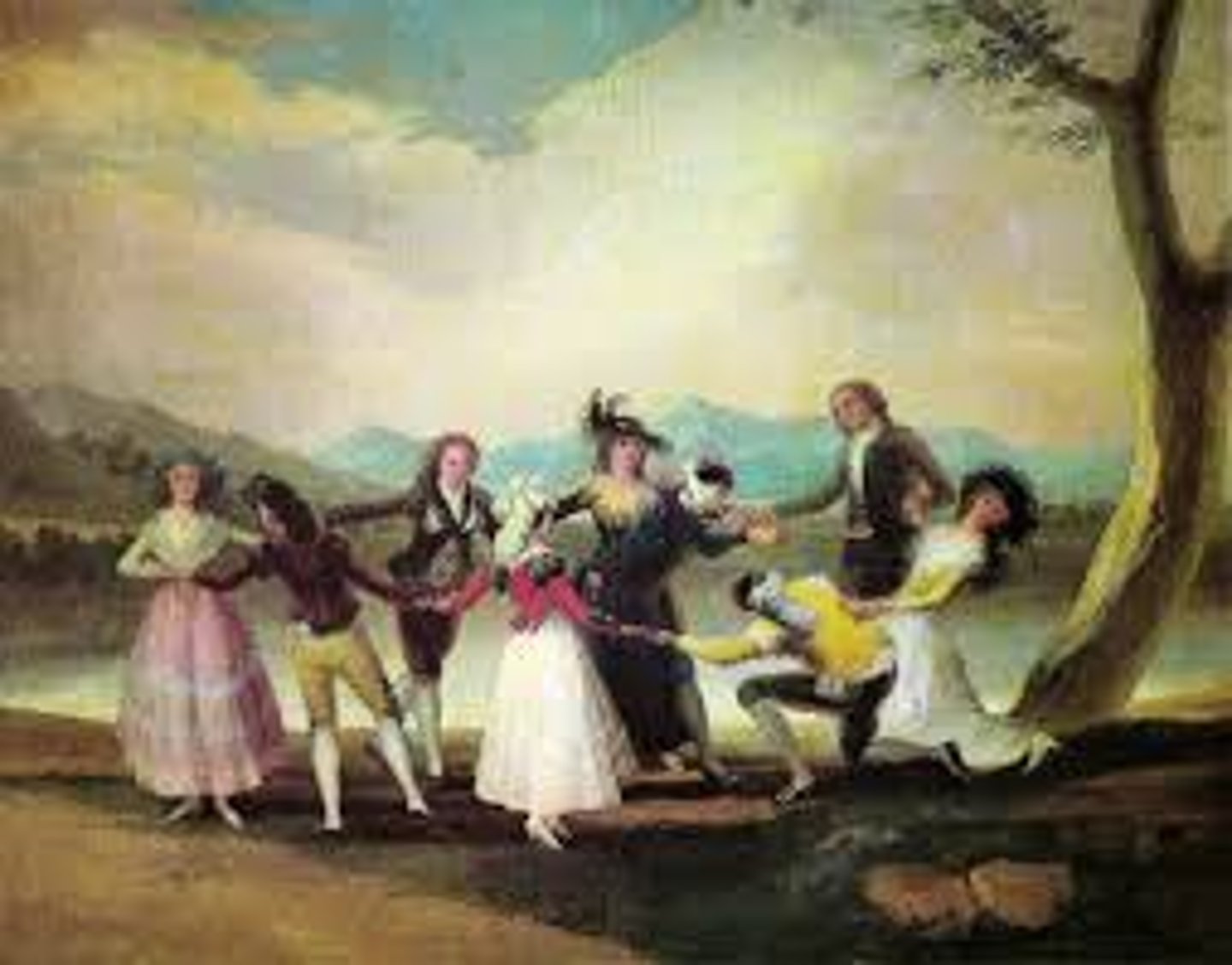 <p>Joyful compositions like 'La gallina ciega'</p>