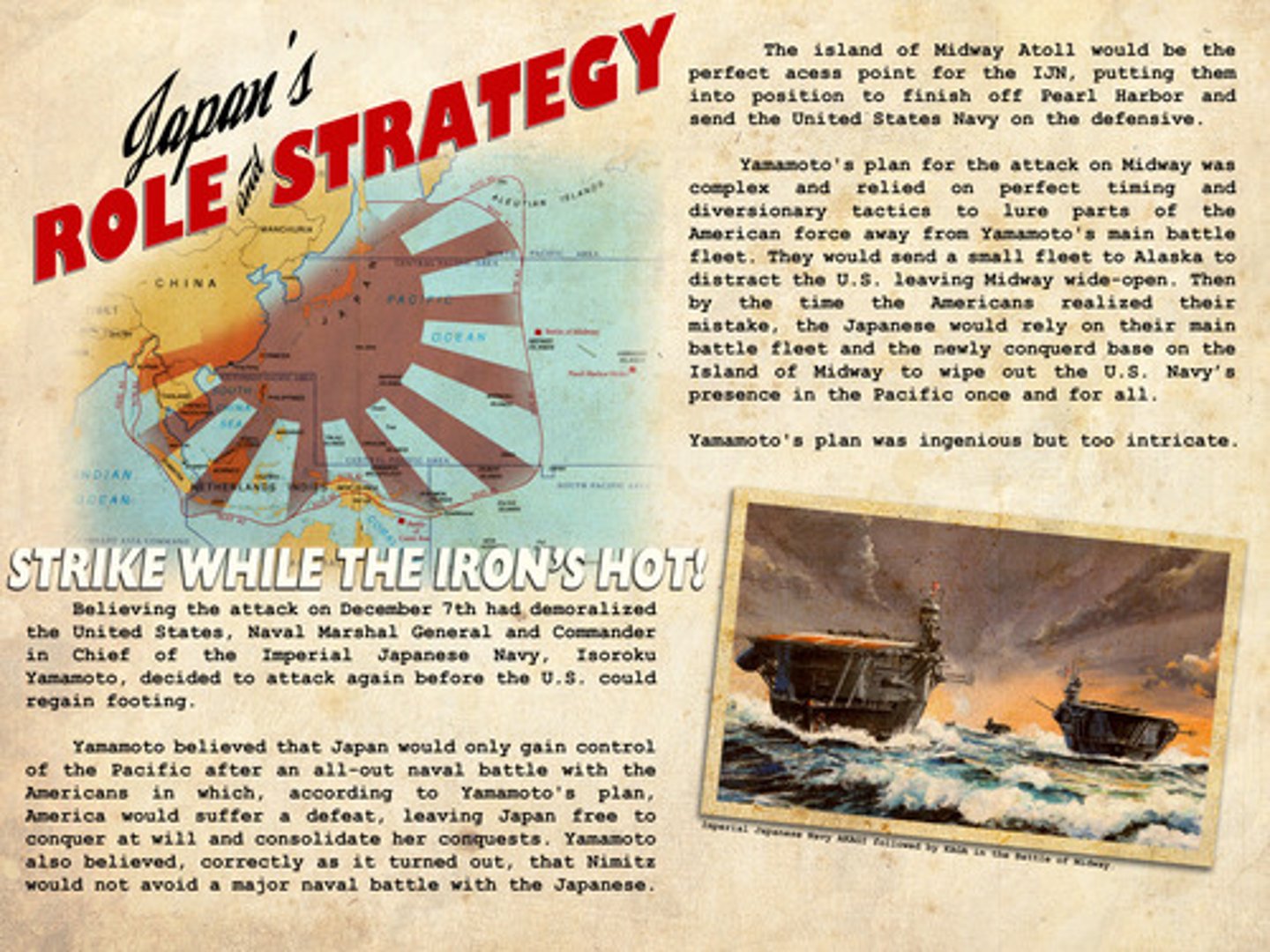 <p>1942 World War II battle between the United States and Japan, a turning point in the war in the Pacific</p>
