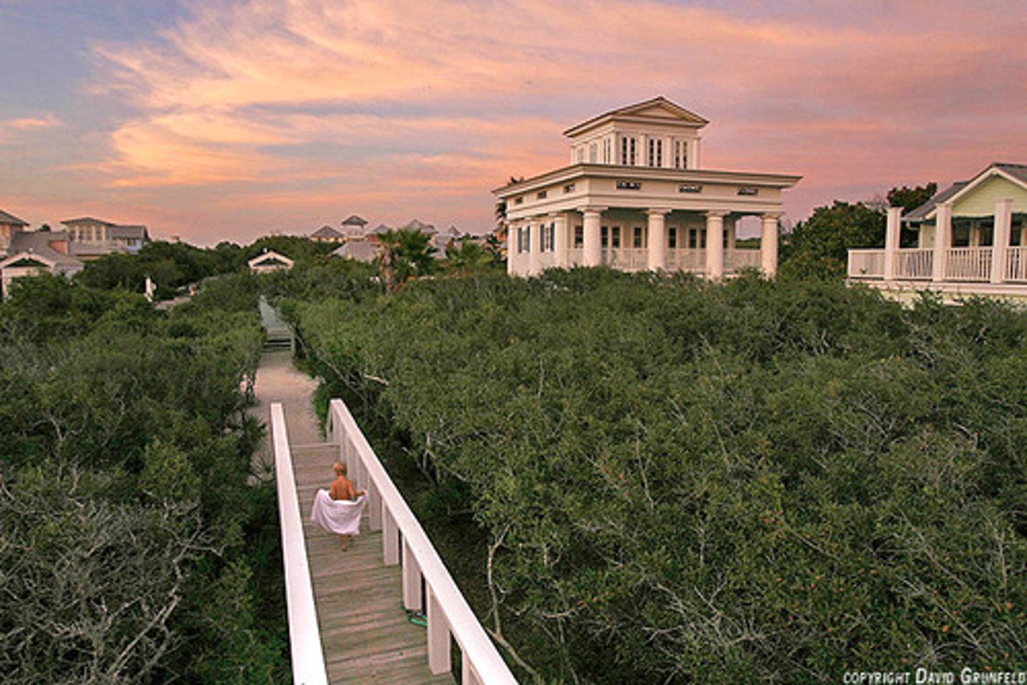 <p>who was the landowner developer for seaside</p>