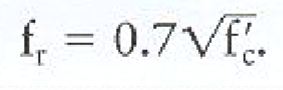 <p><span>The maximum tensile strength at the bottom of the test beam</span></p>