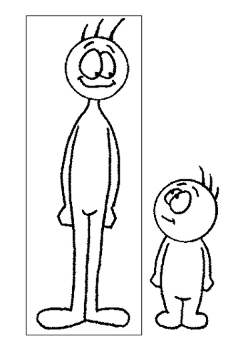 <p>to be tall</p>