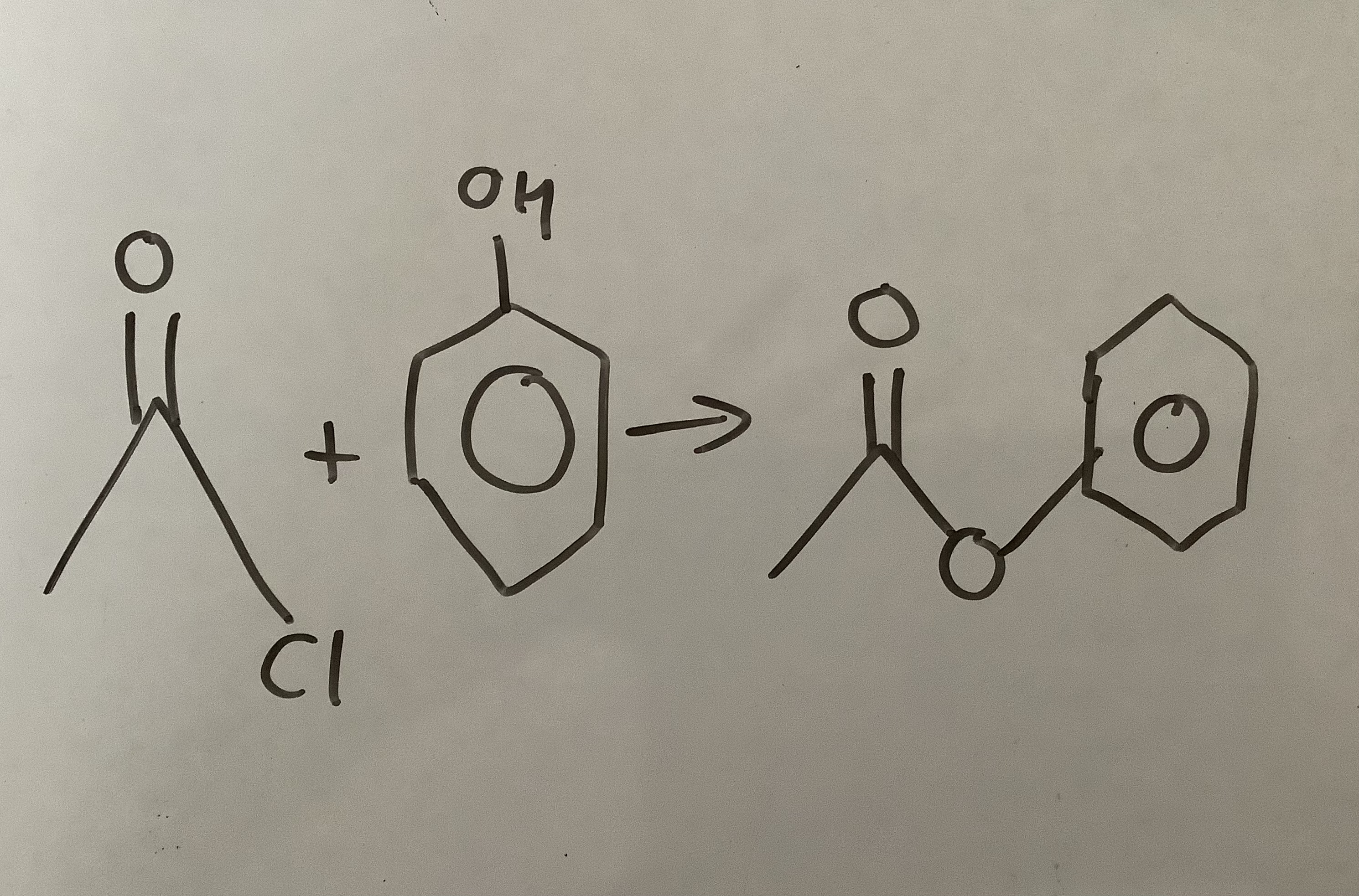 <p>Ester + Hcl</p><p>Esterification</p>