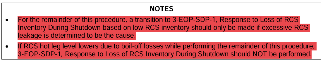<p>Unable to establish RNS and/or applicable support systems</p><p><u>OR</u></p><p>Actuation of ANY: “S”/1st Stage/4th Stage/IRWST Inj/Ctmt RR</p>