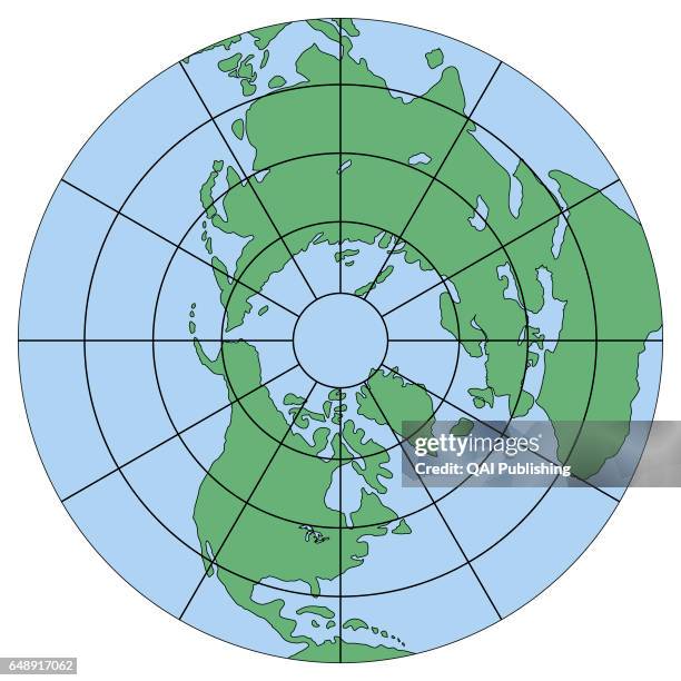 <p>Pilots use because shows shortest distance between 2 places.</p><p>Distortions: direction not constant, low latitudes lack definition</p>