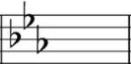 <p>Which key signature is this?</p>