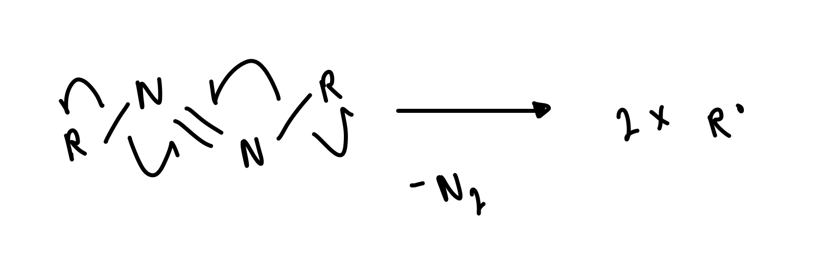 <p>driven by evolution of gaseous side product</p>