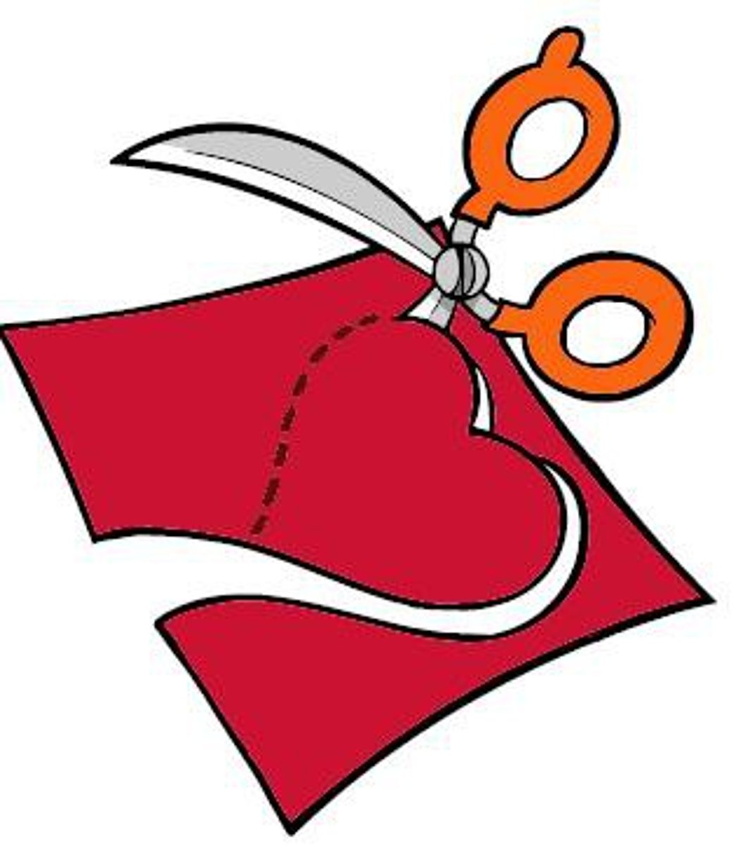 <p>to cut out</p>