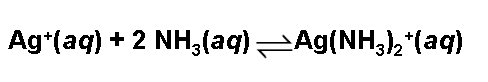 <p>formation constant Kf for the following?</p>