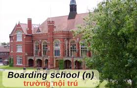 <p>boarding school	/ˈbɔːr.dɪŋ skuːl/</p>