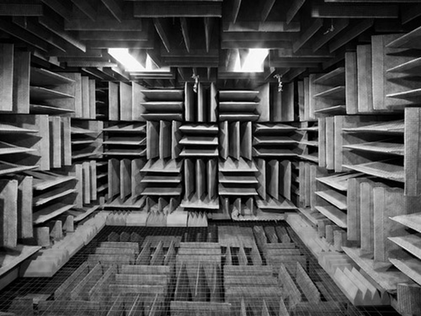 <p>a sealed room in which all the surfaces are designed to completely absorb all sound produced in the room</p><p>Example of Free Field</p>