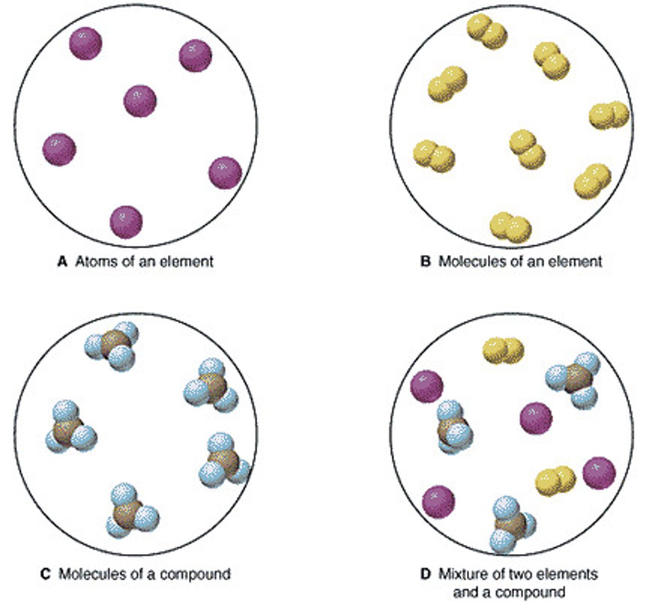 <p>A substance made of only one kind of matter and having definite properties.</p>