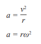 <p>“The acceleration experienced while in uniform circular motion”</p>