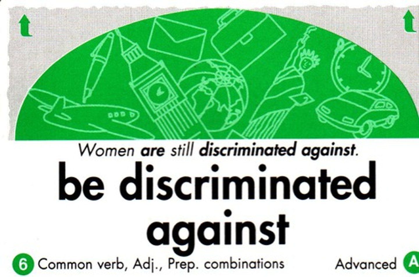 <p>discriminated</p>