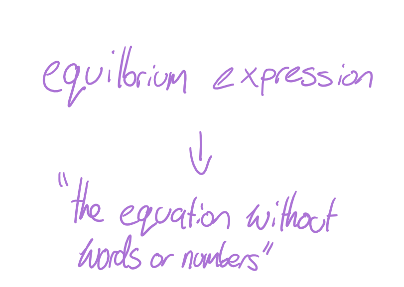"the equation without any numbers'