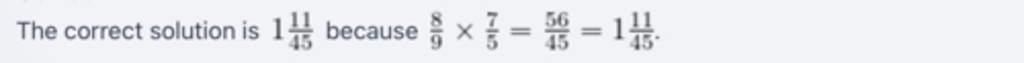 <p>1 11/45- </p><p>3 multiple choice options</p>