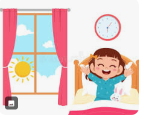 <p>woke up</p>