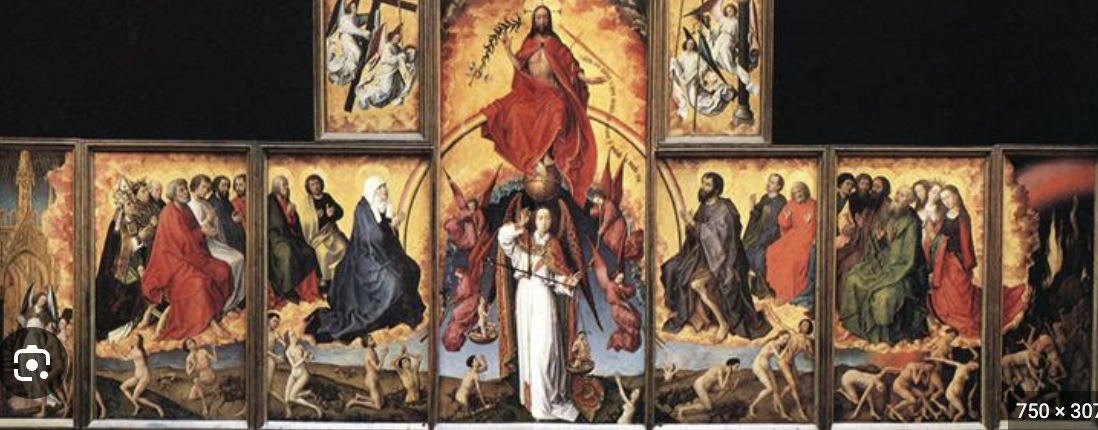 <p>Who painted Rogier’s Last Judgement?</p>
