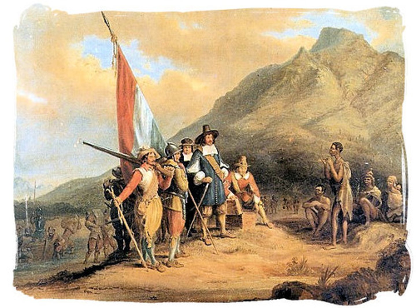 <p>One country taking over another area to be used for their benefit</p>