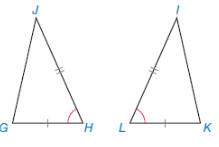 <p>Side Angle Side (in the middle)</p><p>Needs 2 sides + included angle</p>