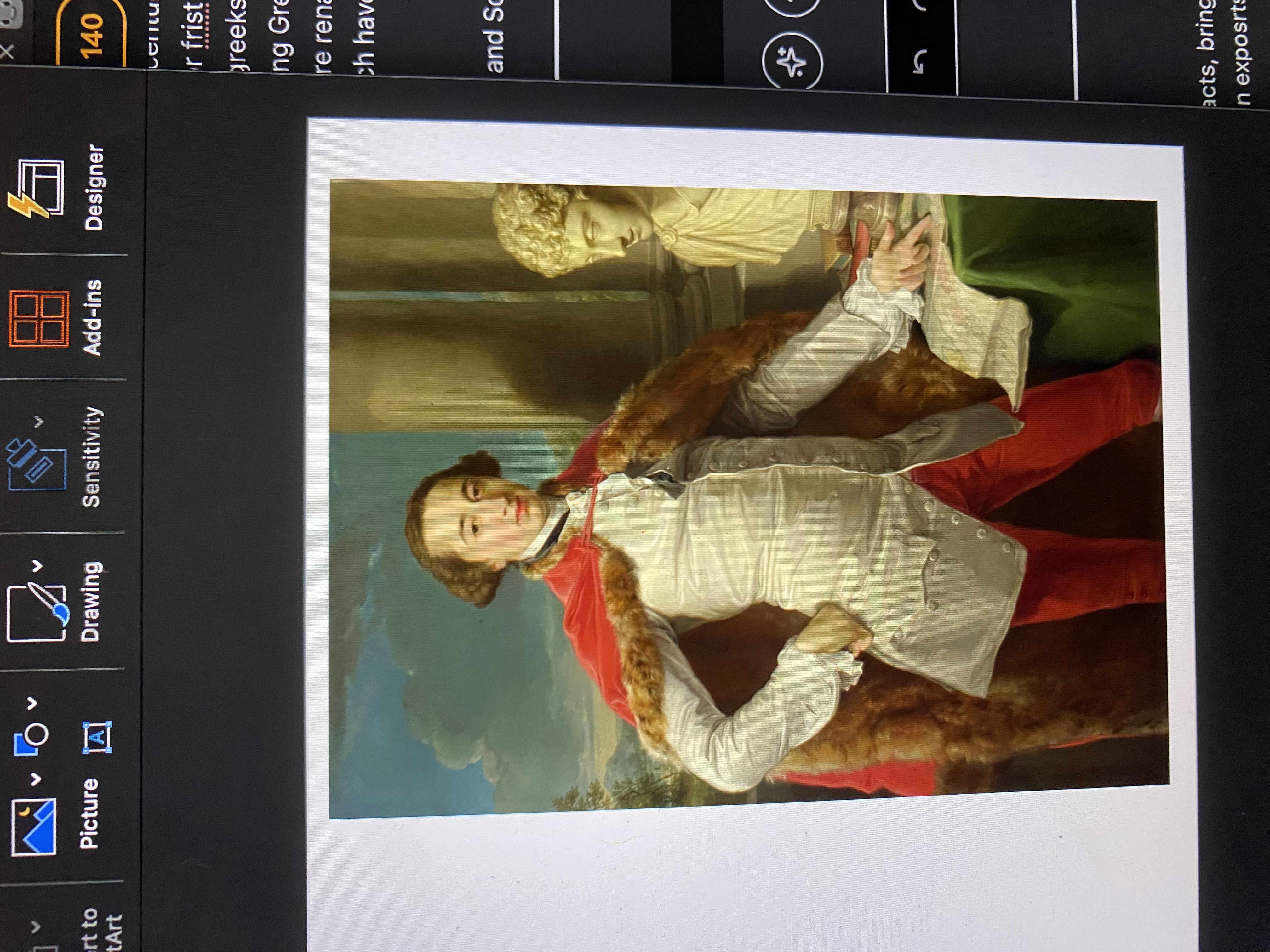<p><span>Pompeo Girolama Batoni, Portrait of Richard Milles, c. 1760, Oil on canvas. Grand Tour.</span></p>