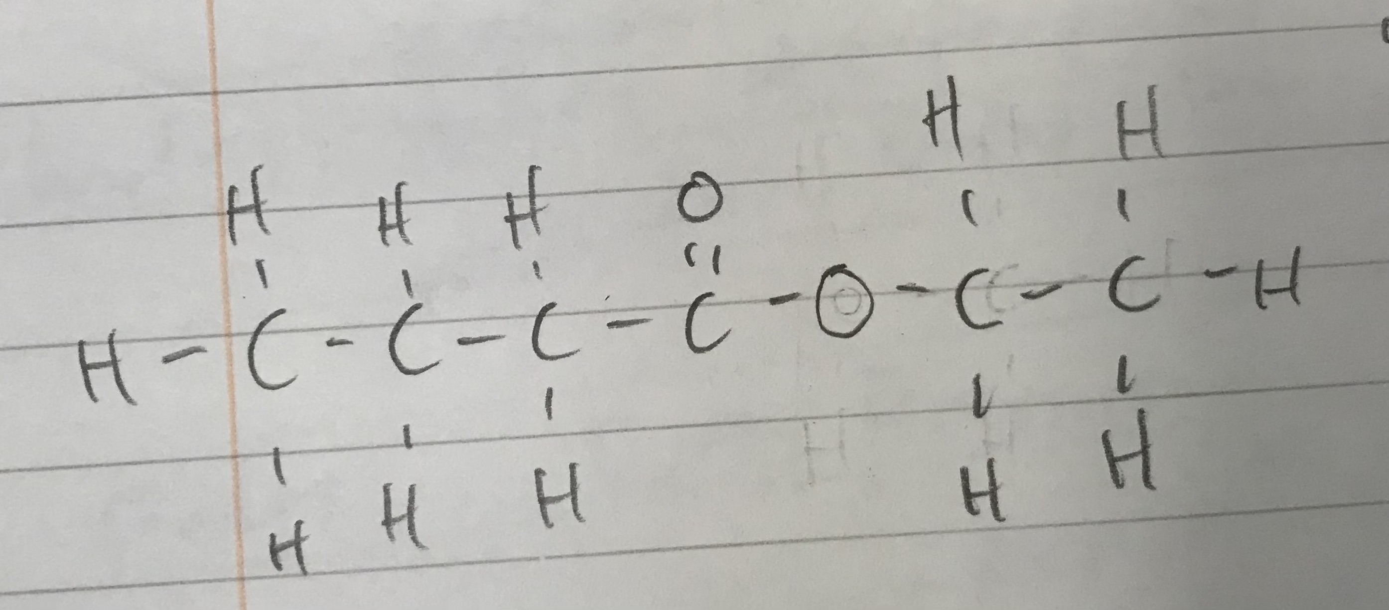 <p> Name this ester according to IUCPAC rules</p>