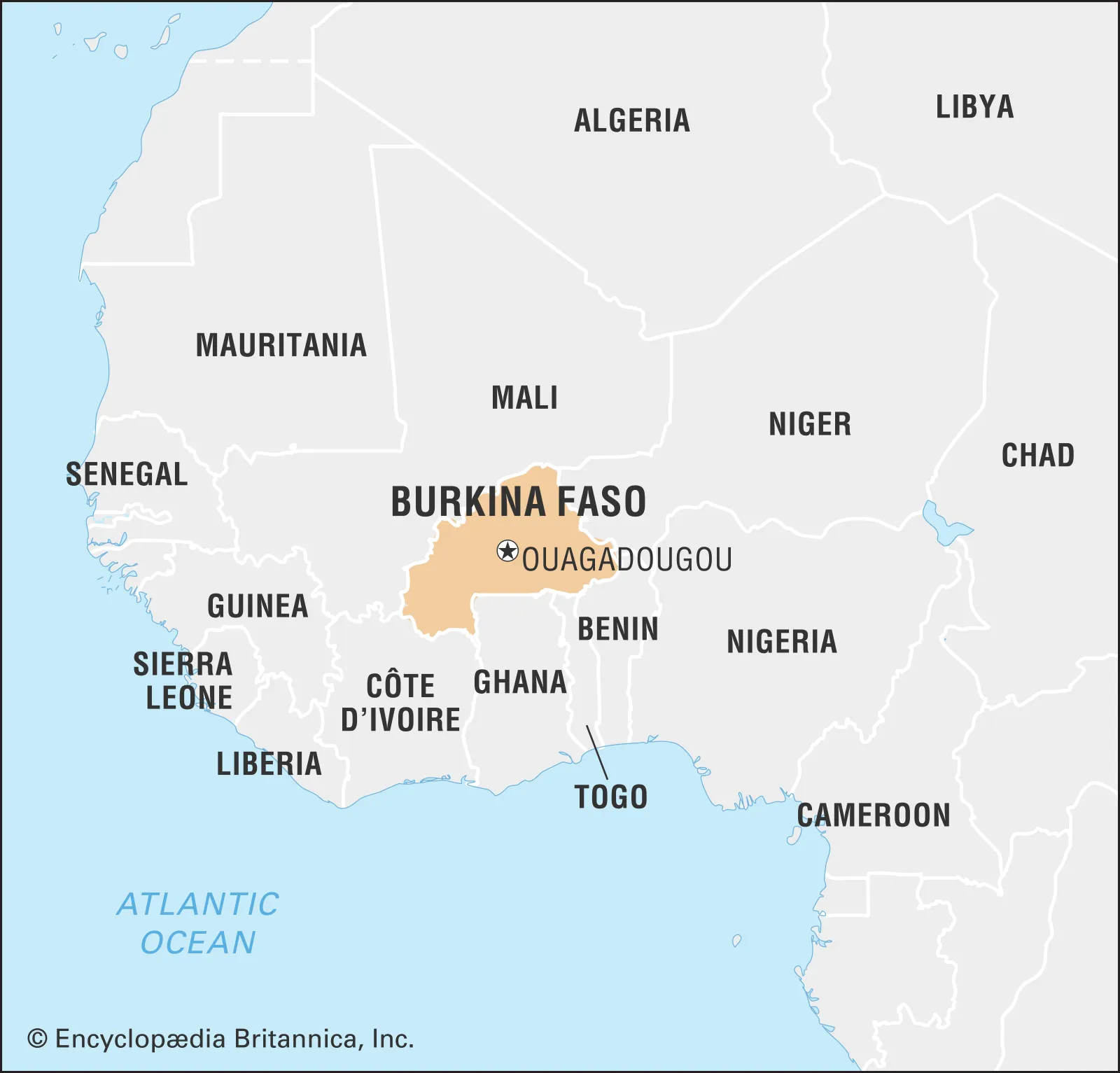 General info on Burkina Faso 