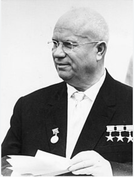 <p>Nikita Khrushchev</p>