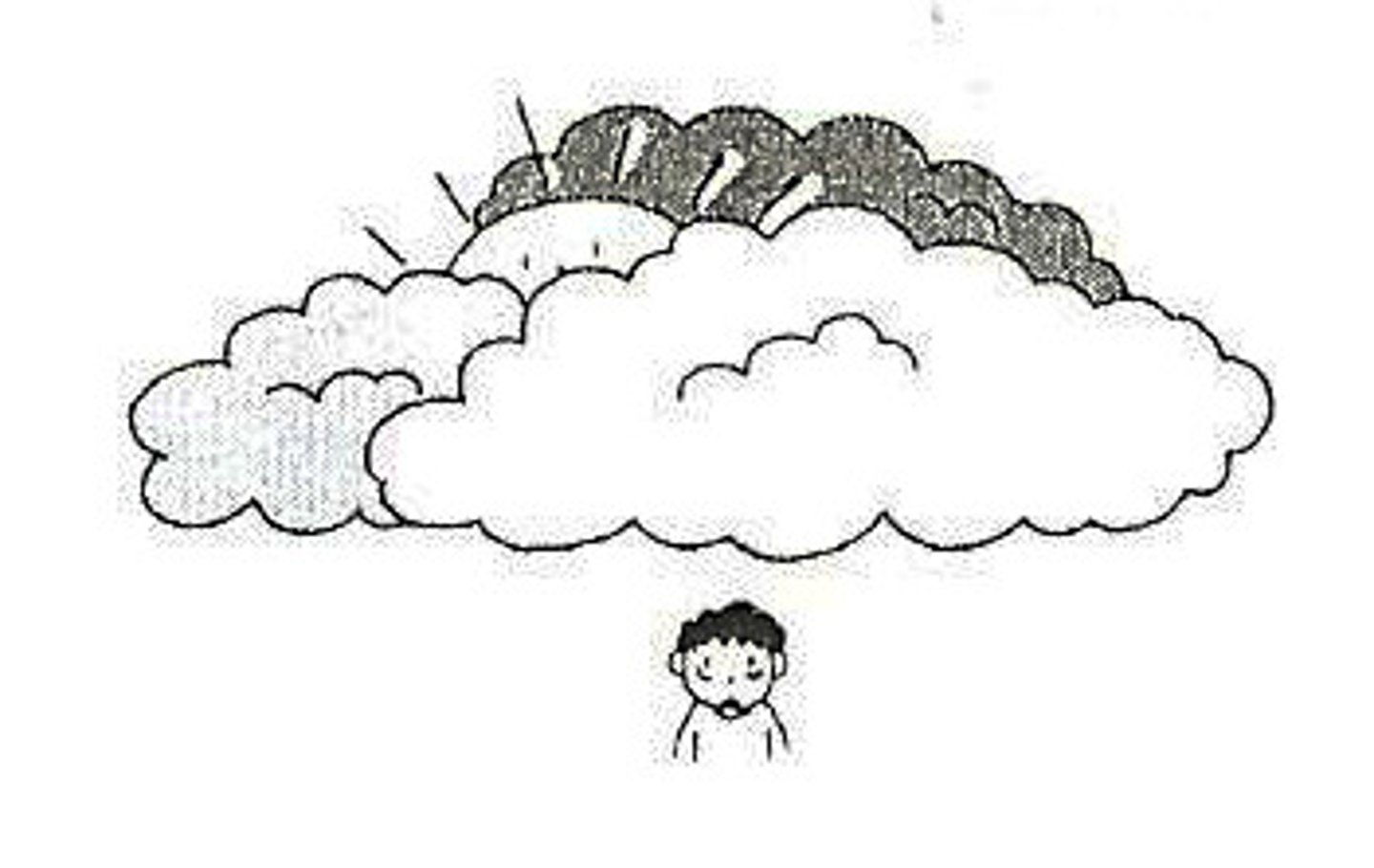 <p>มีเมฆมาก, มืดครึ้ม</p>