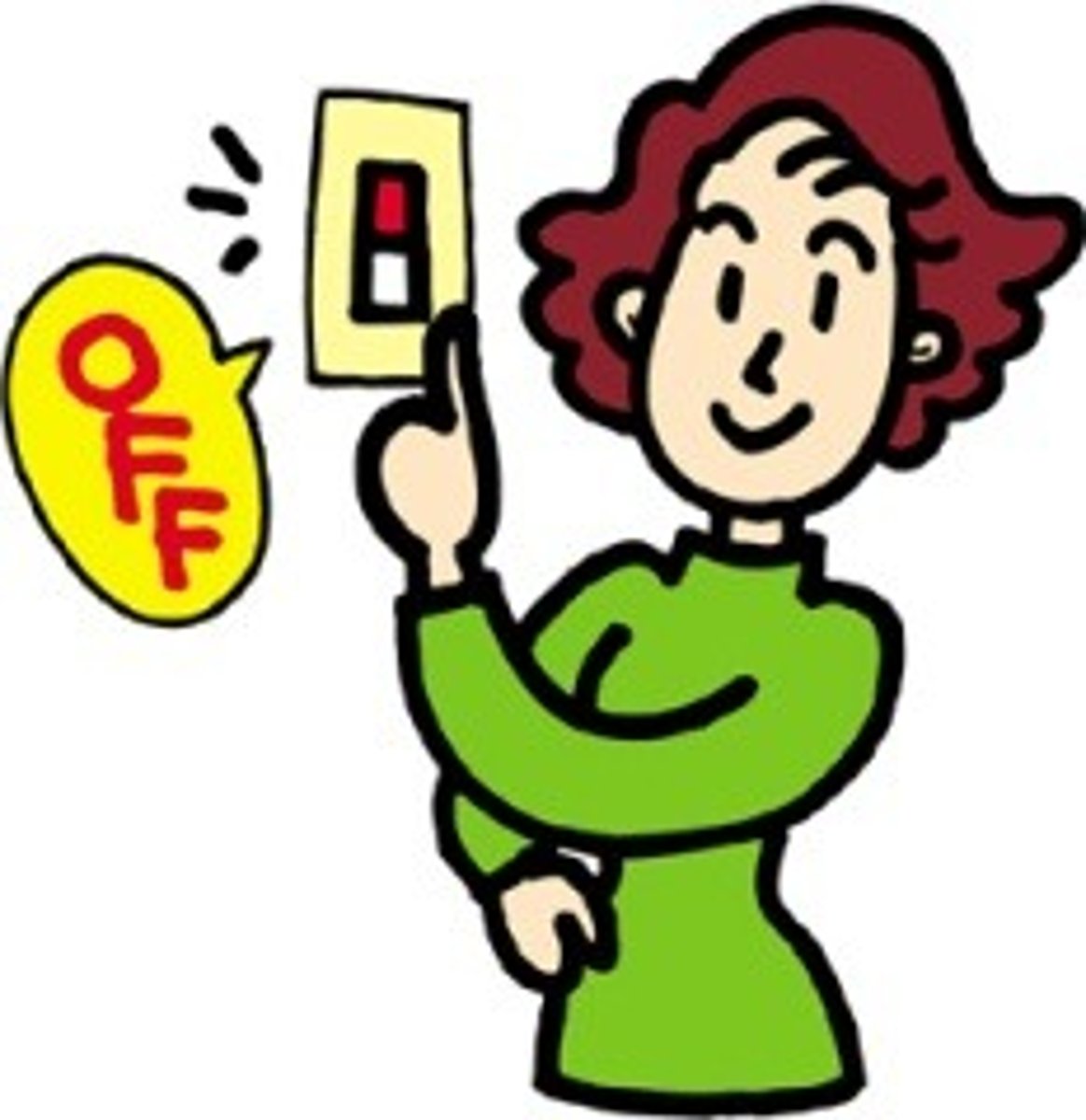 <p>to turn off</p>