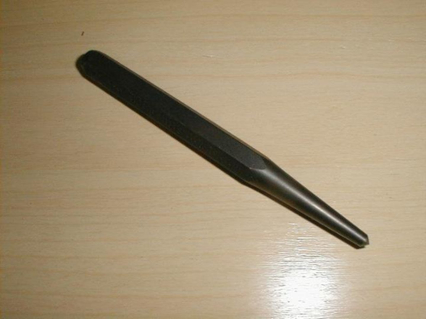 <p>starting holes in metal</p>