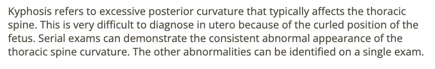 <p>a) kyphosis </p>