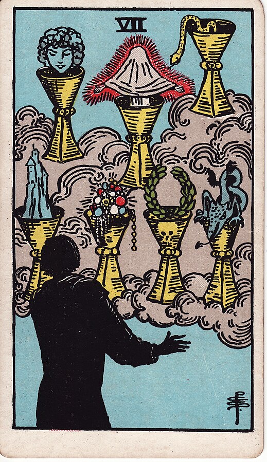 <p>Seven of Cups</p>