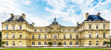 <p>By <strong><em>SALOMO DE BROSSE </em></strong>in <strong>Paris France</strong></p><p>Commisioned by <strong><em>MARIE DE’ MEDICI – </em></strong>widow of <em>King Henry IV</em>, as her personal residence</p><p>Modeled after the Palazzo Pitti in Florence, Italy, reflecting Marie de’ Medici’s Italian heritage.</p><p>Currently, it houses the French Senate.</p>