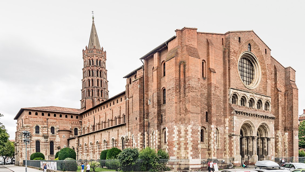 <p>Identify the image below. Is this Basilica of Saint-Sernin (Toulouse)?</p><p>2TRUE<br>2FALSE</p>