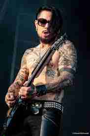 <p>Dave Navarro strumming a guitar (dna)</p>