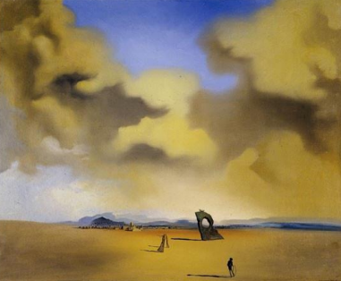 **Night Specter on the Beach** by Salvador Dali