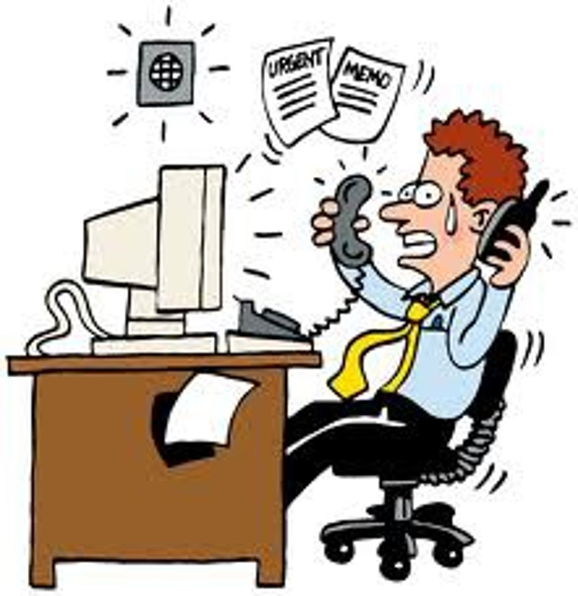 <p>work, job</p>