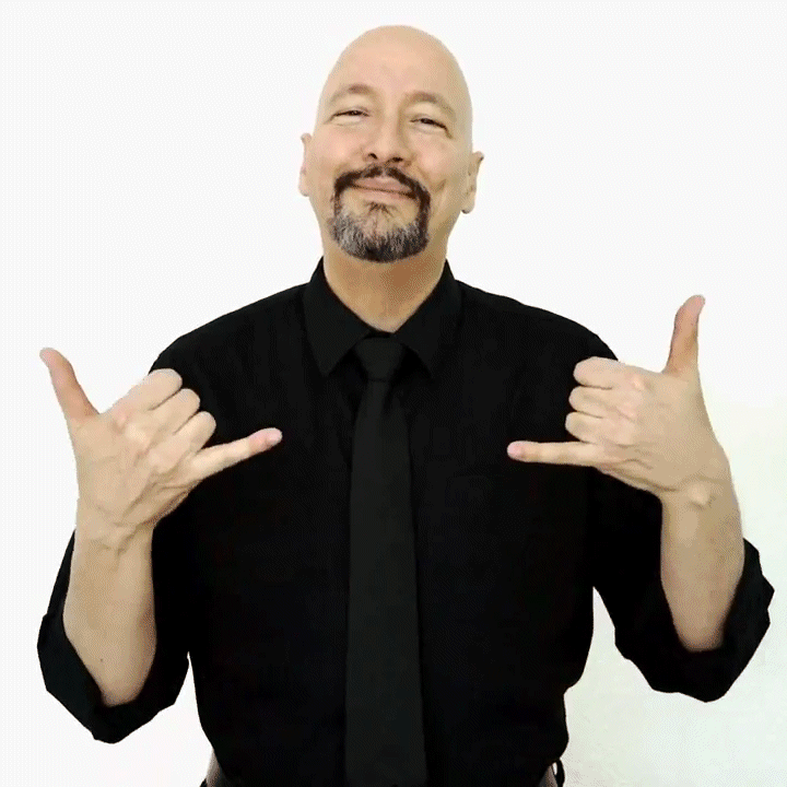 <img src="https://knowt-user-attachments.s3.amazonaws.com/0e436035-e667-48ca-a682-ed38c0c5db68.png" data-width="50%" data-align="center"><p>First, sign “PLAY” (as shown in GIF), and then sign “GROUND” (as shown in image; <strong>left flat palm moves in a clockwise circle</strong>)</p>