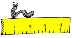 Which geometric quantity is measured with ruler or tape measure?