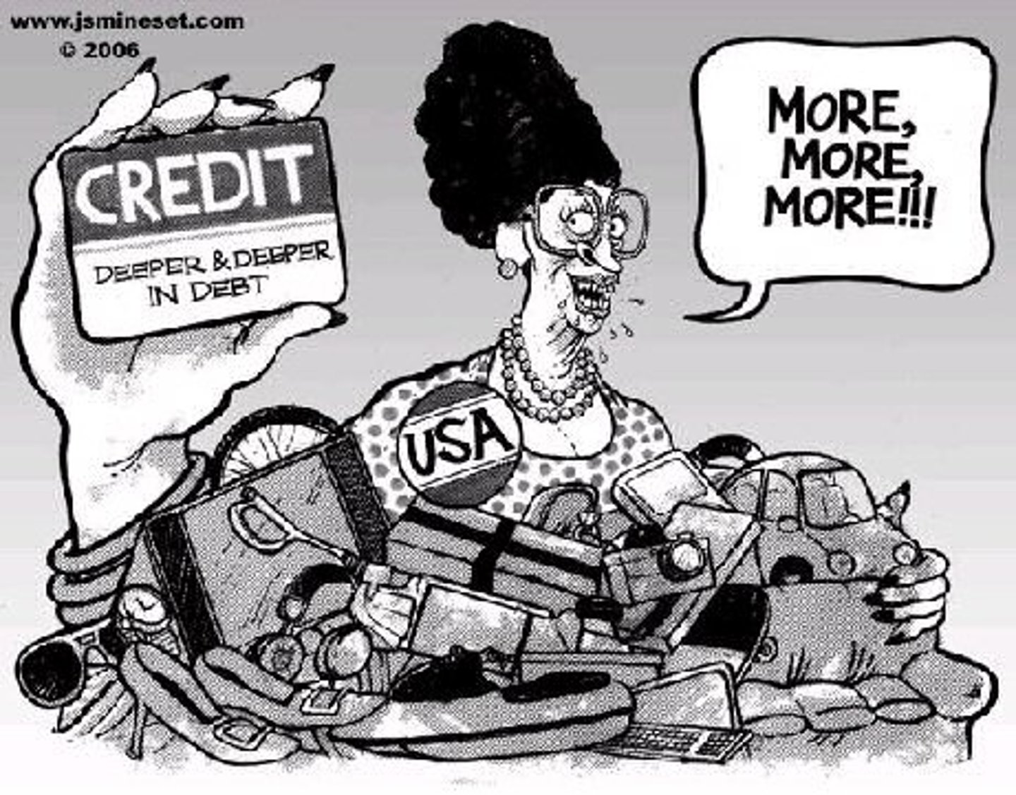 <p>the belief that buying goods and services is very important for a society.</p>