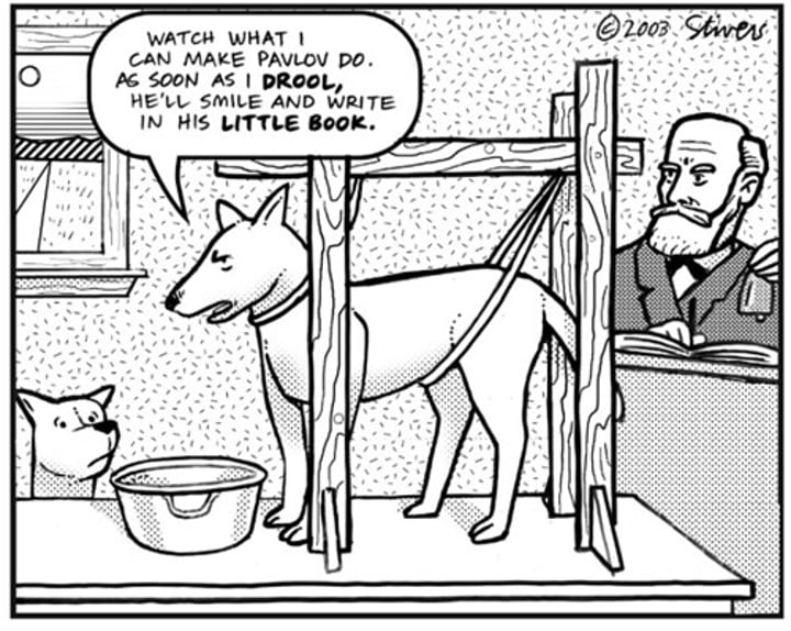 <p>in classical conditioning, an originally irrelevant stimulus that, after association with an unconditioned stimulus (US), comes to trigger a conditioned response.</p>