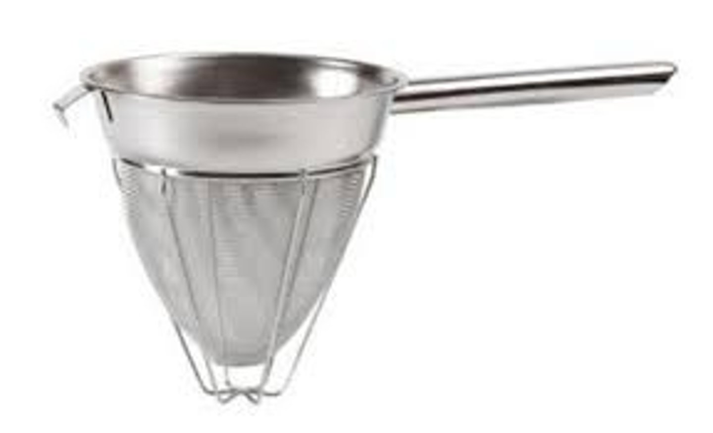 <p>fine meshed strainer</p>