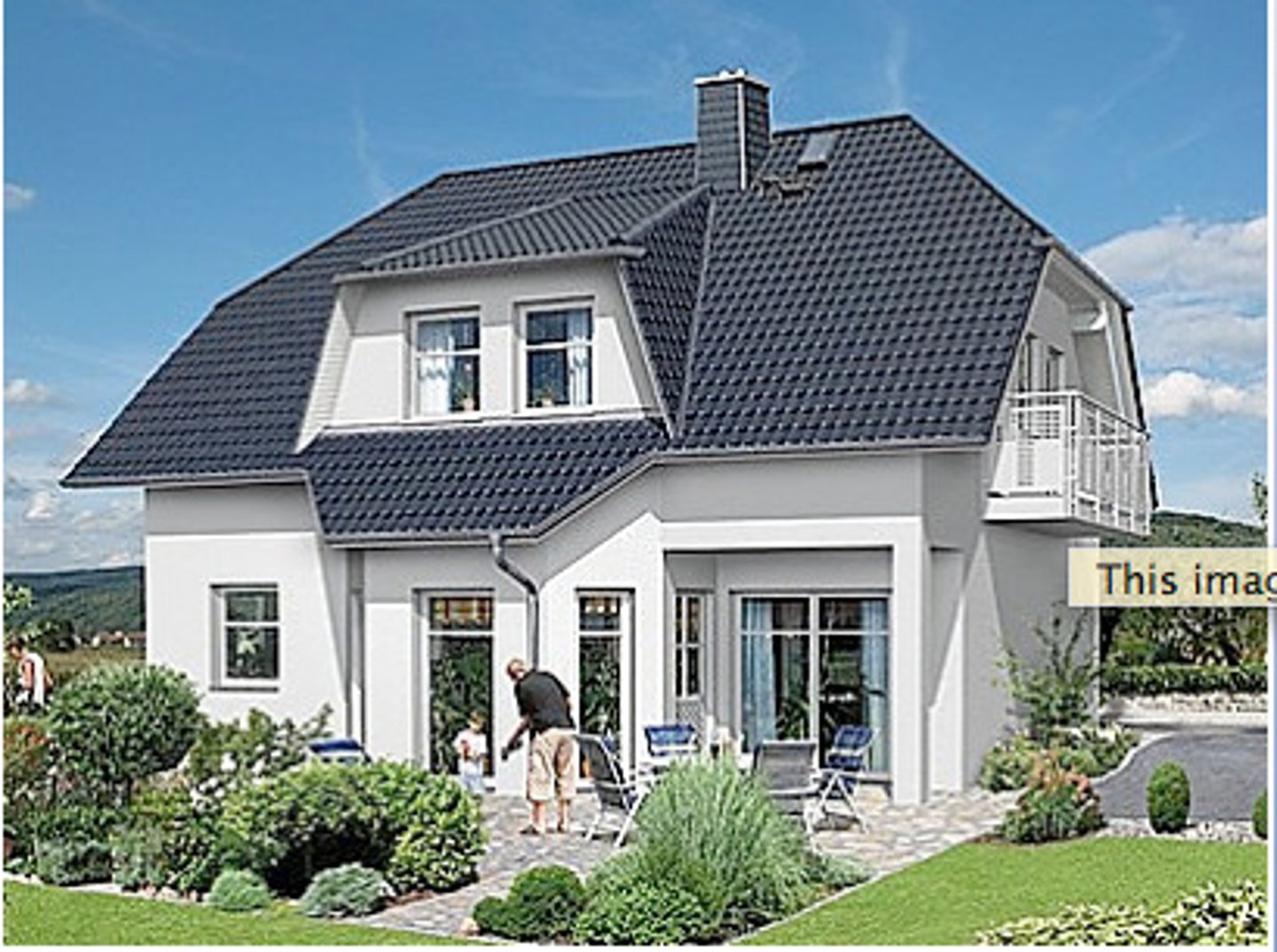 <p>the house</p>