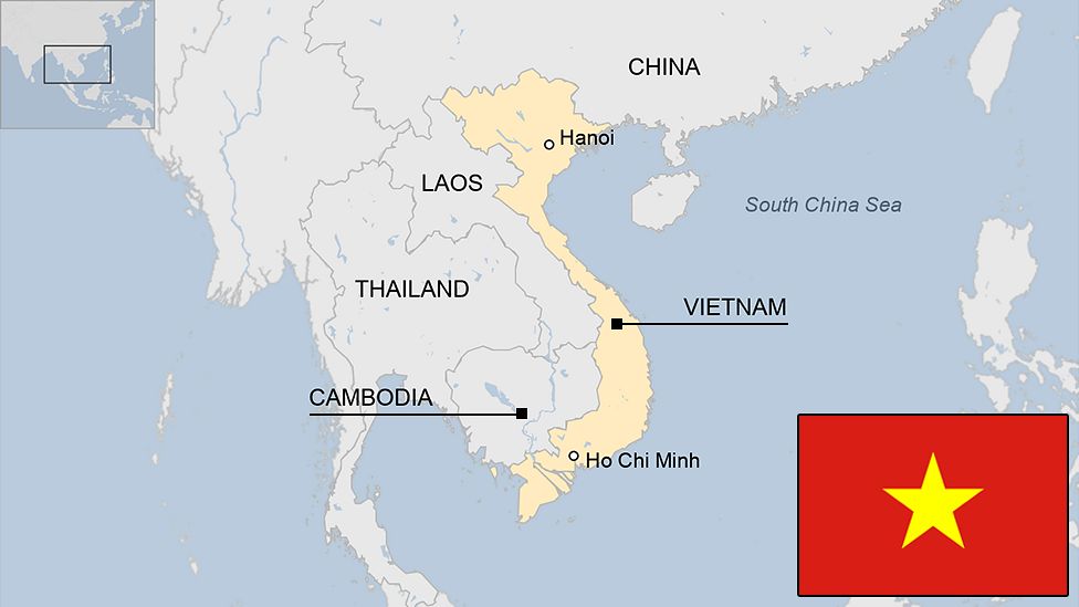 <p>Directly borders the South China Sea</p>