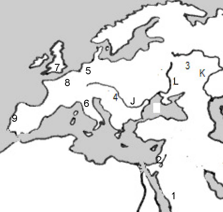 <p>9 and 7&nbsp;</p>